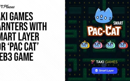 Taki Games Partners With Smart Layer for 'Pac Cat' Web3 Game
