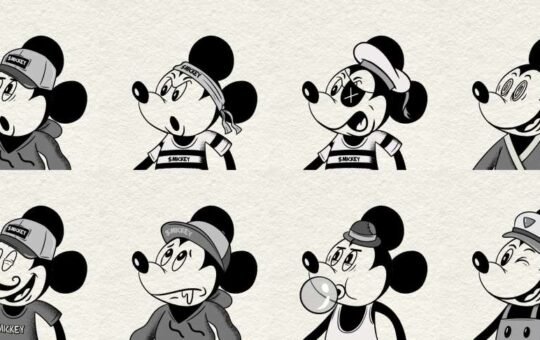 Early Mickey Mouse Character Tops OpenSea After Copyright Expiry
