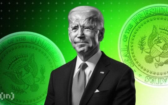 President Biden’s Laser Eyes Post Sparks Crypto Community Buzz