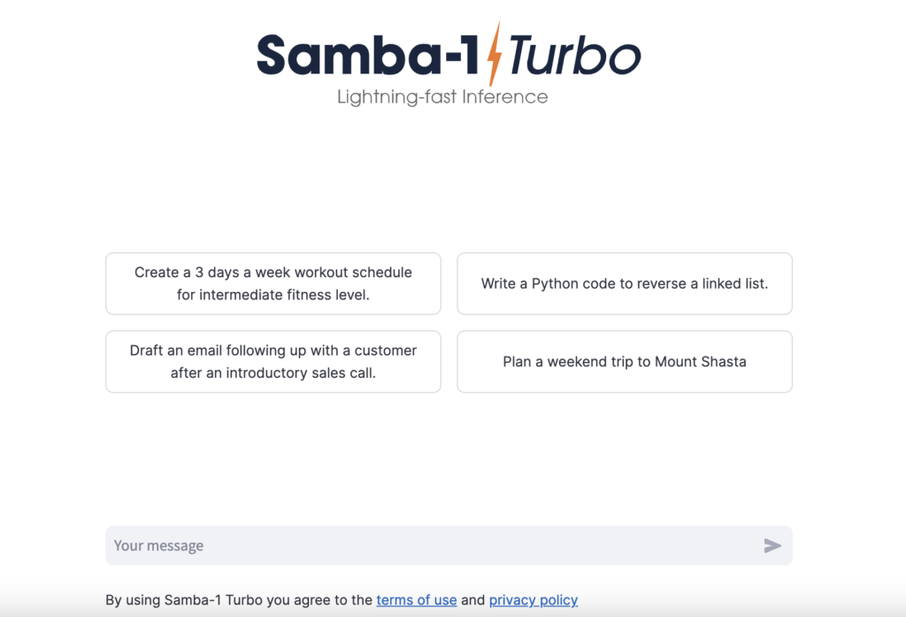 SambaNova Systems Breaks Records with Samba-1-Turbo: Transforming AI Processing with Unmatched Speed and Innovation