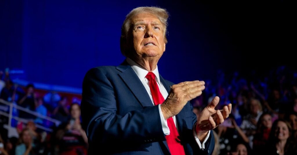 MAGA MEME PAC members from left to right: Maga Poli, Crypto Viking, Crypto Patriot (Danny Nelson/CoinDesk)