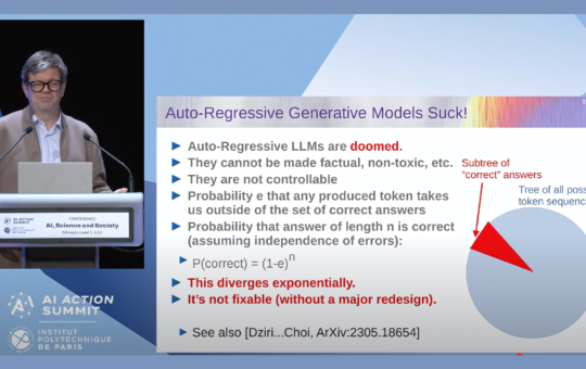 Are Autoregressive LLMs Really Doomed? A Commentary on Yann LeCun's Recent Keynote at AI Action Summit