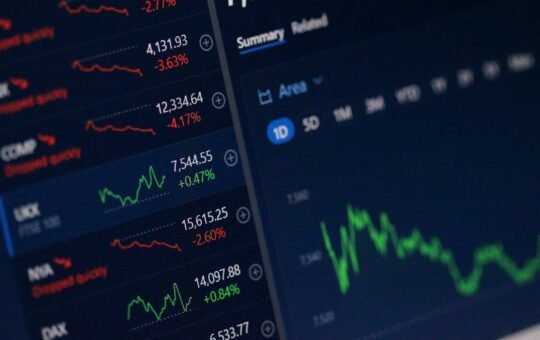 Stock market price charts (Anne Nygård/Unsplash)