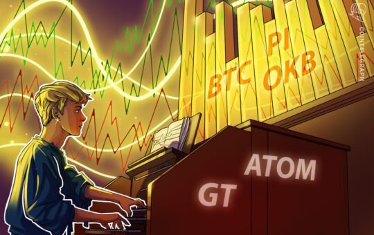 Bitcoin falls below $80K — Will PI, OKB, GT and ATOM outperform BTC and altcoins?