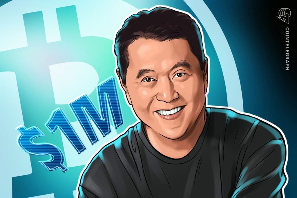 'Rich Dad, Poor Dad' author calls for $1 million BTC by 2035