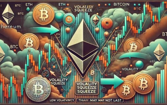 Ethereum Enters Compression Zone – ETH/BTC Chart Shows Low Volatility May Not Last Long