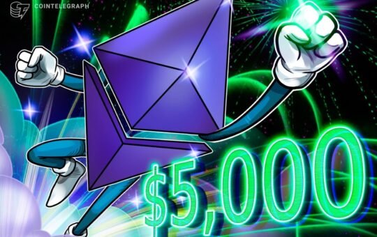 $5K ETH Price Possible Due To ETF Inflows, Treasuries