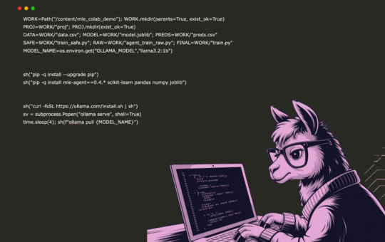 Building a Reliable End-to-End Machine Learning Pipeline Using MLE-Agent and Ollama Locally