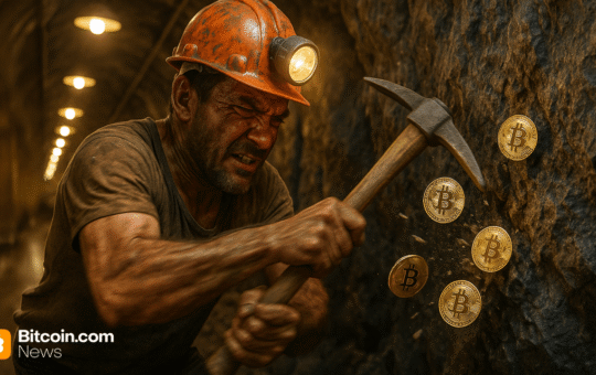 BTC Miners Defy Odds: Network Hashrate Hits 1.091 ZH/s Despite Falling Revenues