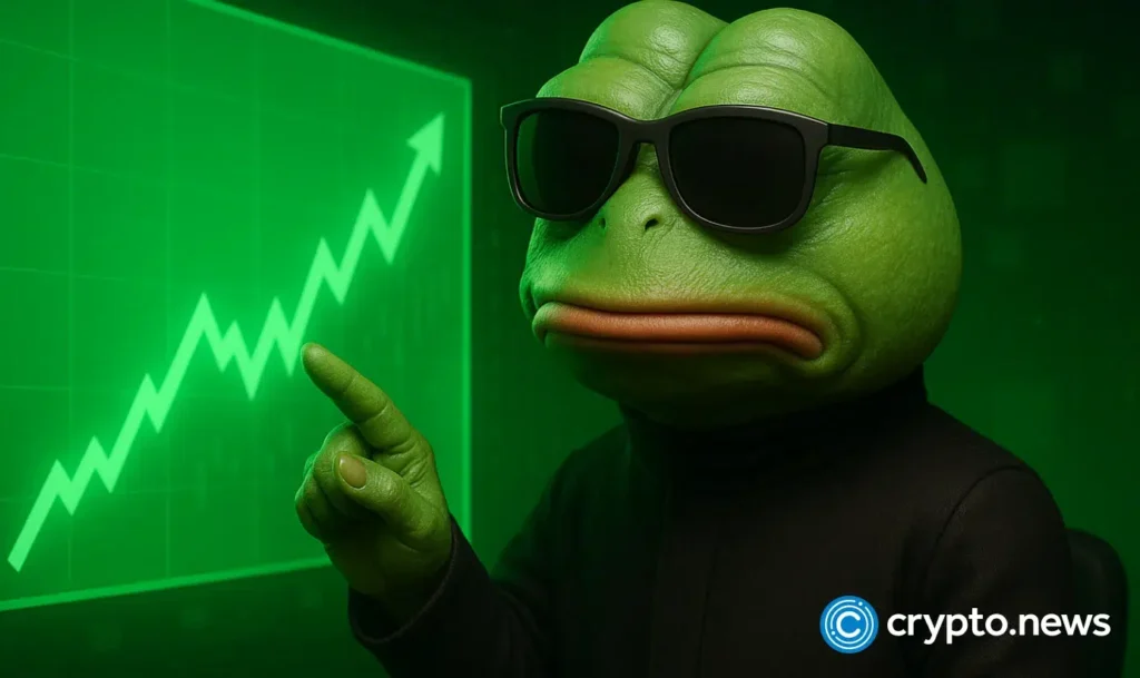 Pepe Coin price rises as 1.1 trillion leaves exchanges suddenly