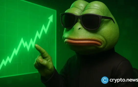 Pepe Coin price rises as 1.1 trillion leaves exchanges suddenly