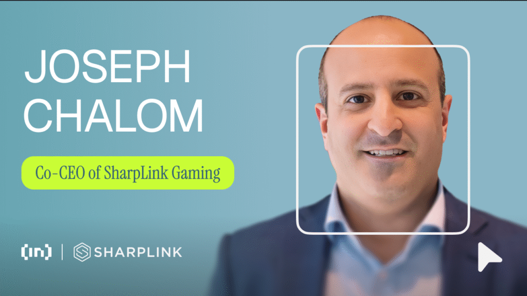 Why ETH Beats BTC for Treasury Strategy: SharpLink CEO Says