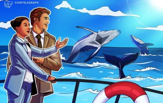 Crypto Whale Who Profited $200M From October Crash Opens $44.5M ETH Long