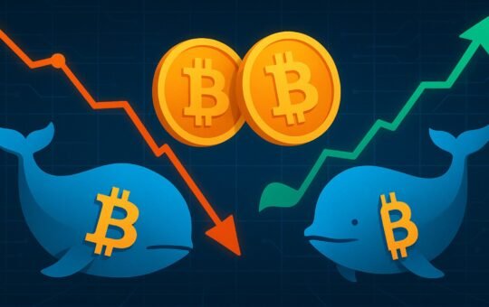 Old Bitcoin Whales Exit, New Whales Enter — The Market’s Natural Rotation in Action