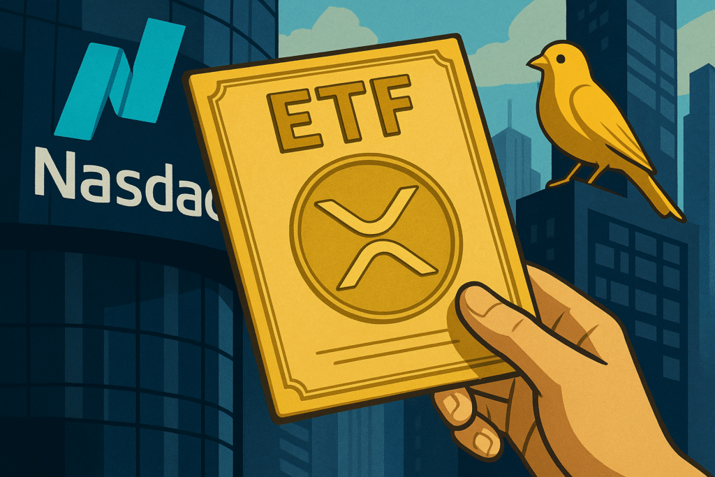 Nasdaq certifies XRP ETF as Canary Capital prepares to enter crypto fund arena