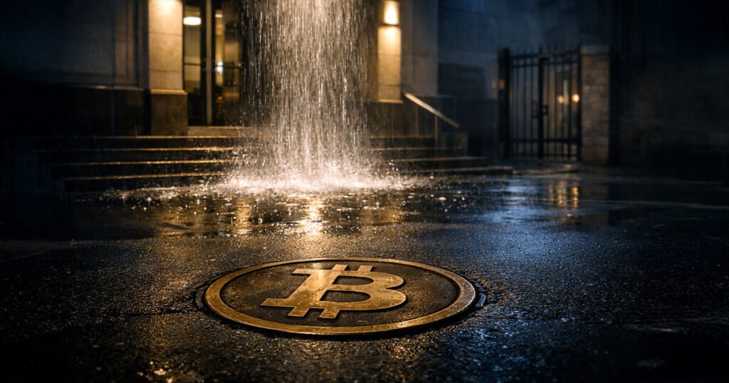 Bitcoin stalls amid $18.5B Fed repo and $4B ETF outflows
