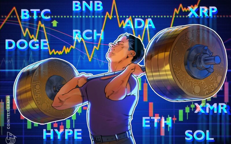 Price predictions 3/11: BTC, ETH, BNB, XRP, SOL, DOGE, ADA, BCH, HYPE, XMR