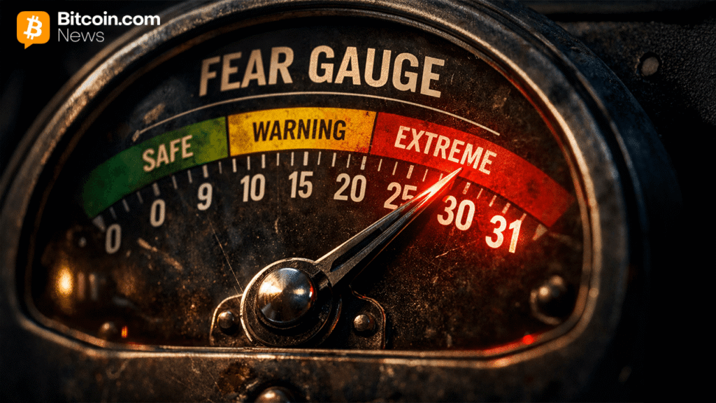 Wall Street Fear Gauge Hits 31 on Hormuz Supply Fears and Oil Price Shock – Market Updates Bitcoin News