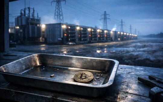 Bitcoin miner fees are close to zero as cost to mine nears $80,000 with difficulty about to drop 5%