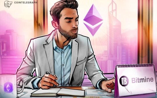 Bitmine Immersion Pushes Ether Holdings Near 5M ETH