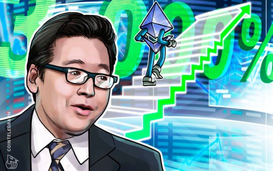 Ethereum Bull Tom Lee Backs 3,000% ETH Upside Case