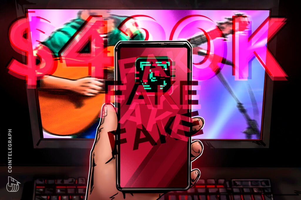 Musician Loses $420K Bitcoin From Fake Ledger App