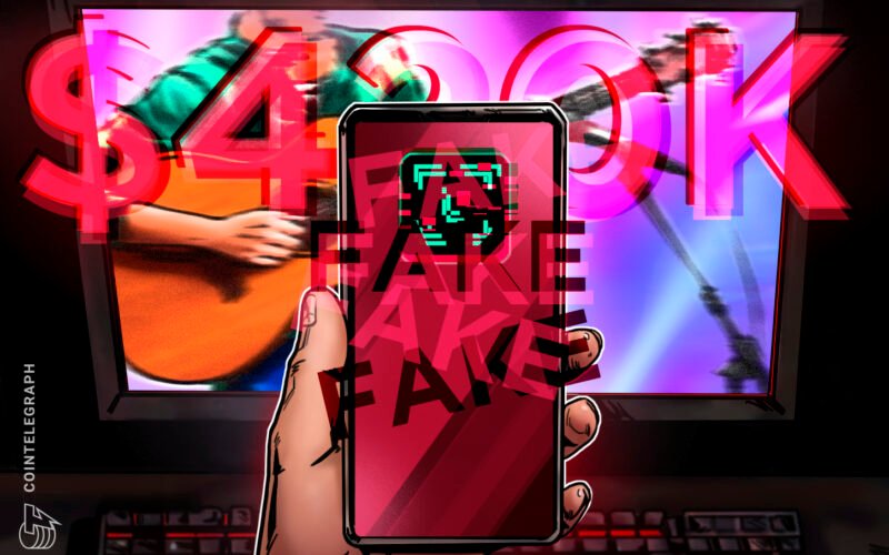 Musician Loses $420K Bitcoin From Fake Ledger App