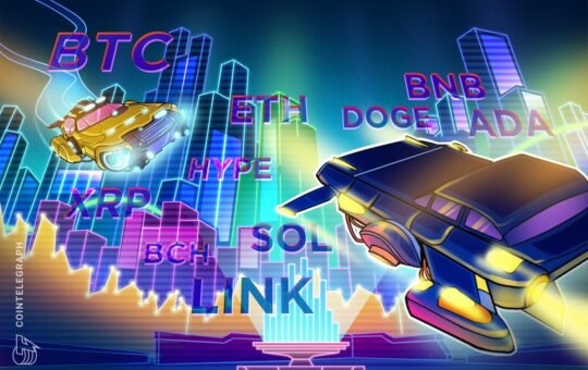 Price Predictions for BTC, ETH, BNB, XRP, SOL, DOGE, HYPE, ADA, BCH, LINK