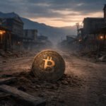 The Bitcoin network is currently a ghost town as price is being controlled elsewhere