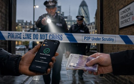 UK police raids on people trading crypto for cash raises a hard question about financial freedom
