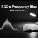 Stochastic Gradient Descent (SGD’s) Frequency Bias and How Adam Fixes It 