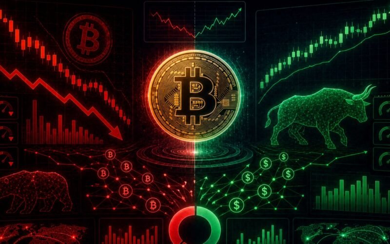 Why Bitcoin Is Struggling While Stocks Keep Rising – Here’s What The Data Reveals