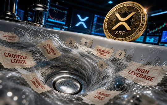 XRP’s leverage has been flushed out while price holds