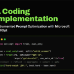 A Coding Implementation on Microsoft SkillOpt for Instrumented Prompt Optimization, Skill Evolution Analysis, and Baseline Comparison