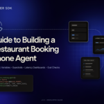 Patter SDK Guide to Building a Restaurant Booking Phone Agent with Dynamic Variables, Guardrails, Latency Dashboards, and Eval Checks