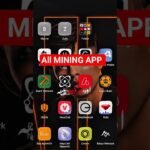 ALL MINING APPS ⛏️#mining # #fouryour#crypto #cryptotrading #dollar #income #shorts