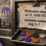 Kraken is force-selling 7 delisted tokens into dead markets, warning users insufficient liquidity could result in zero proceeds.