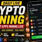 Live Daily Crypto Mining in different apps