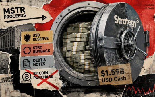 MSTR holders just funded a $1.59 billion cash pile that may never become Bitcoin