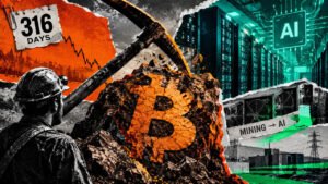 Bitcoin has gone 316 days without a hashrate high