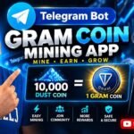 🔴 GRAM COIN Mining App LIVE 🔥 | Telegram Mining Bot