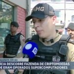 Polícia descobre fazenda de criptomoedas onde eram operados supercomputadores em BH