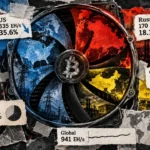 3 countries control 66% of Bitcoin mining, but 1 rival is gaining