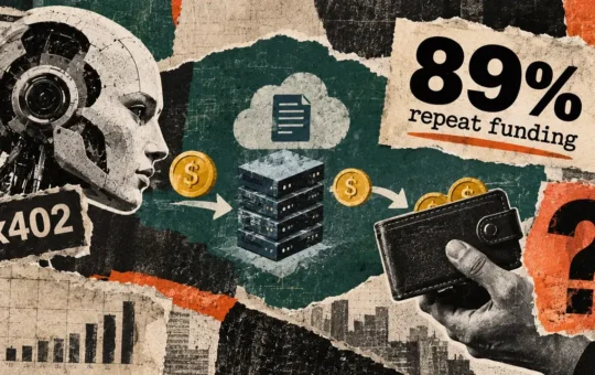 AI agents keep coming back for crypto as x402 wallet refill rate surges to 89%