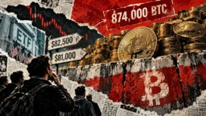 Bitcoin faces a concrete barrier and a large concentration of potential supply, with investors examining the resistance zone.