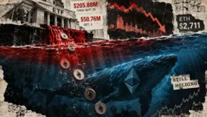 Ethereum bears keep selling but ETH price stays near $2,700 as US spot ETFs record $206M in outflows
