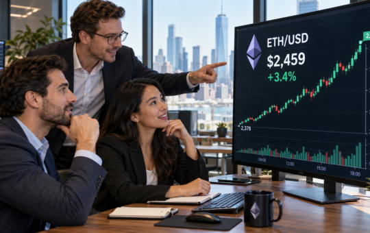 Ethereum reclaims $2,400 as falling Treasury yields ease inflation pressure