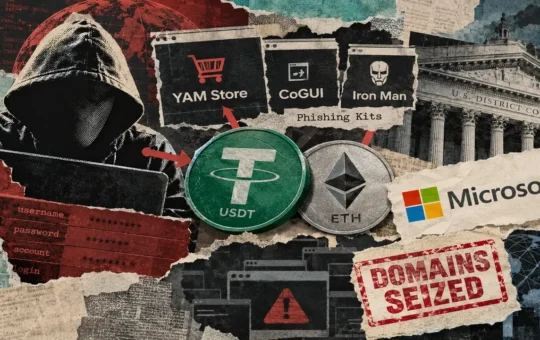 Microsoft exposes how USDT-funded phishing network targeted 75,000 organizations
