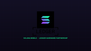 Solana Mobile official brand logo and mobile web3 hardware motif