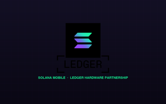 Solana Mobile official brand logo and mobile web3 hardware motif
